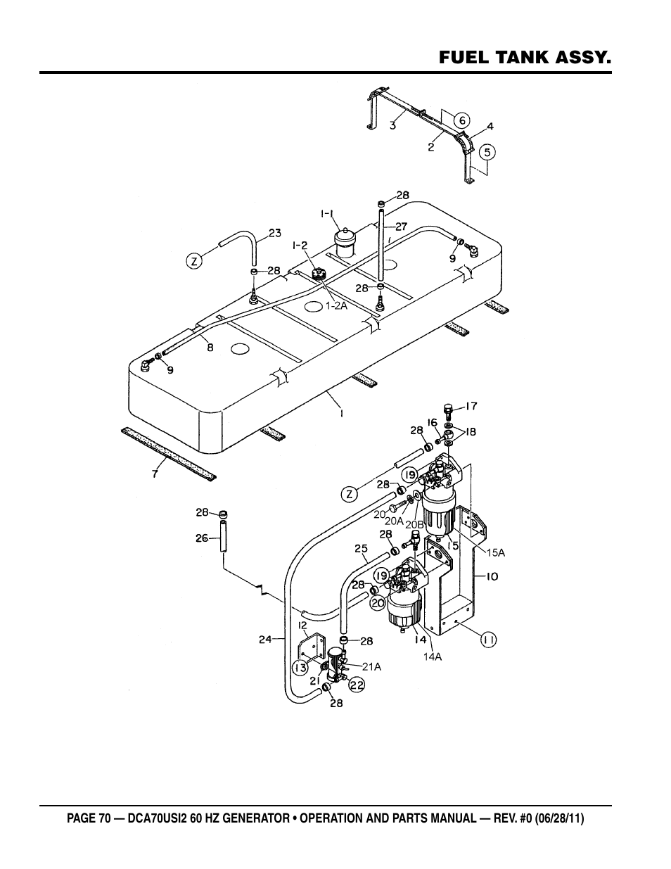 Multiquip Power Whisperwatt Series 60HZ Generator DCA70USI2 User Manual | Page 70 / 84