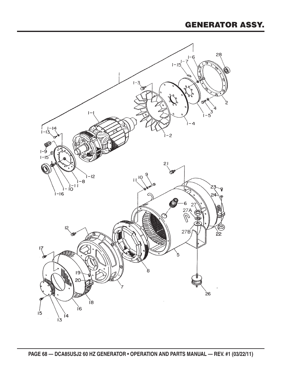 Multiquip MQ MultiQuip Power DCA85USJ2 User Manual | Page 68 / 102