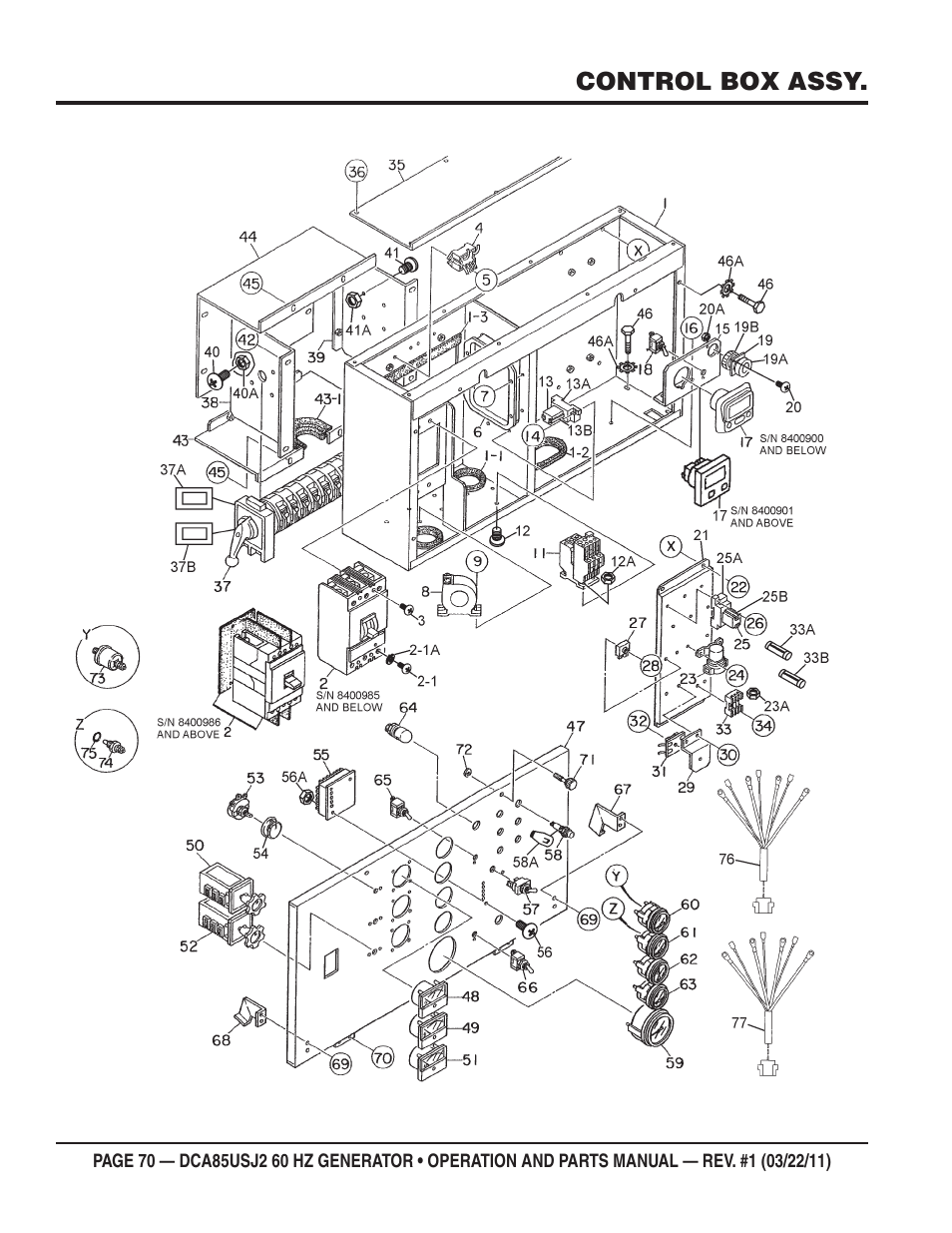 Multiquip MQ MultiQuip Power DCA85USJ2 User Manual | Page 70 / 102