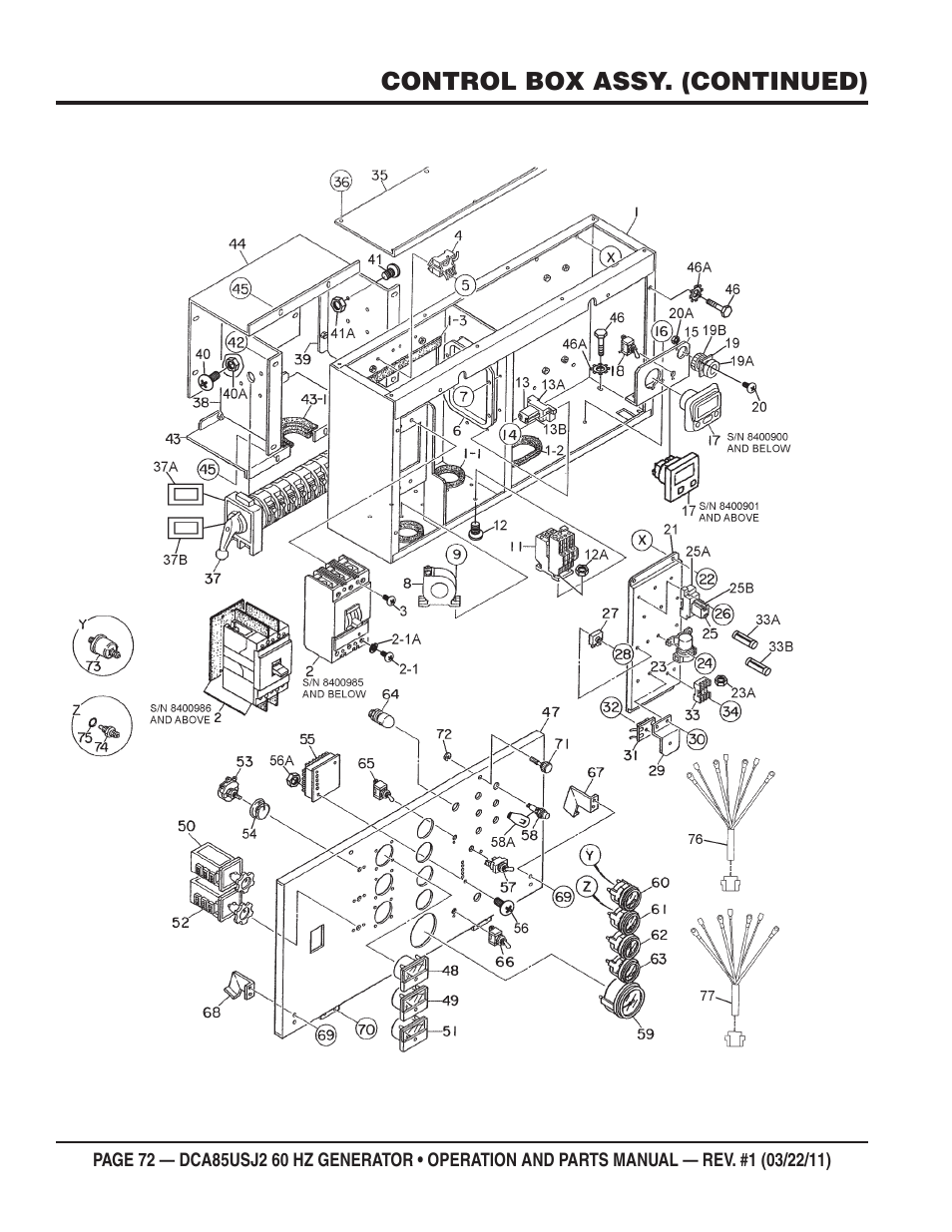 Multiquip MQ MultiQuip Power DCA85USJ2 User Manual | Page 72 / 102