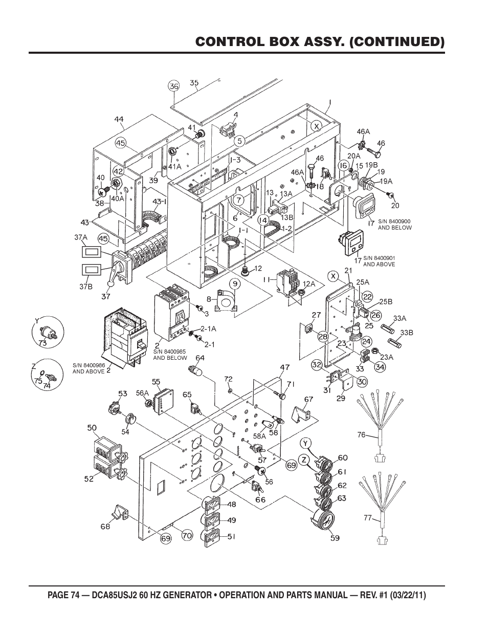 Multiquip MQ MultiQuip Power DCA85USJ2 User Manual | Page 74 / 102
