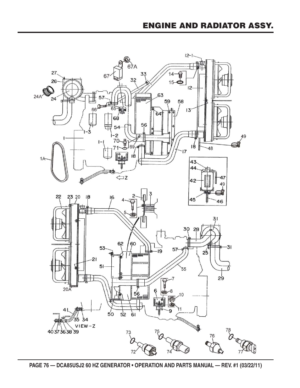 Multiquip MQ MultiQuip Power DCA85USJ2 User Manual | Page 76 / 102