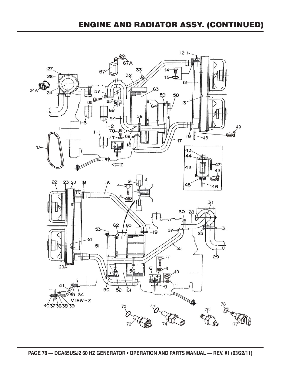 Multiquip MQ MultiQuip Power DCA85USJ2 User Manual | Page 78 / 102