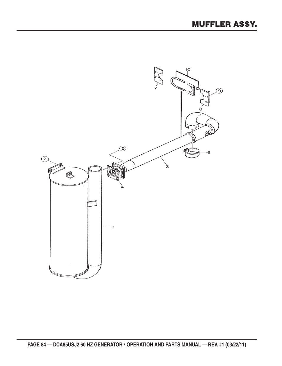 Multiquip MQ MultiQuip Power DCA85USJ2 User Manual | Page 84 / 102