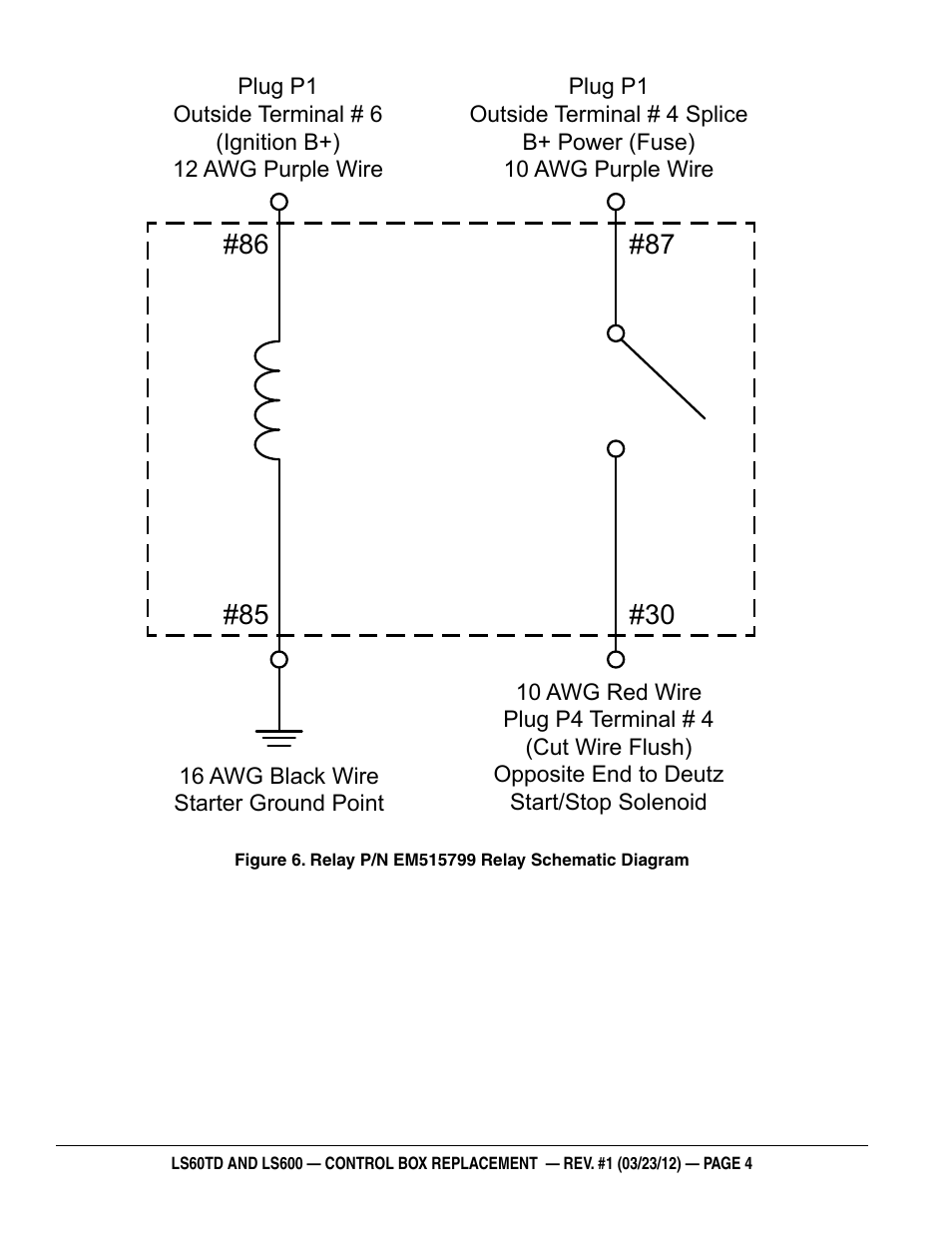 Multiquip Control Box Replacement LS60TD User Manual | Page 4 / 8