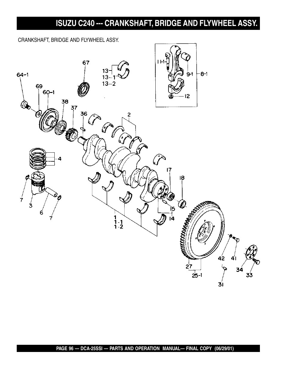 Multiquip MQ Power Whisperwatt Generator DCA-25SSI User Manual | Page 96 / 140