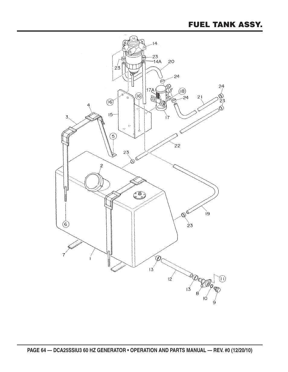 Multiquip 60HZ GENERATOR DCA25SSIU3 User Manual | Page 64 / 76