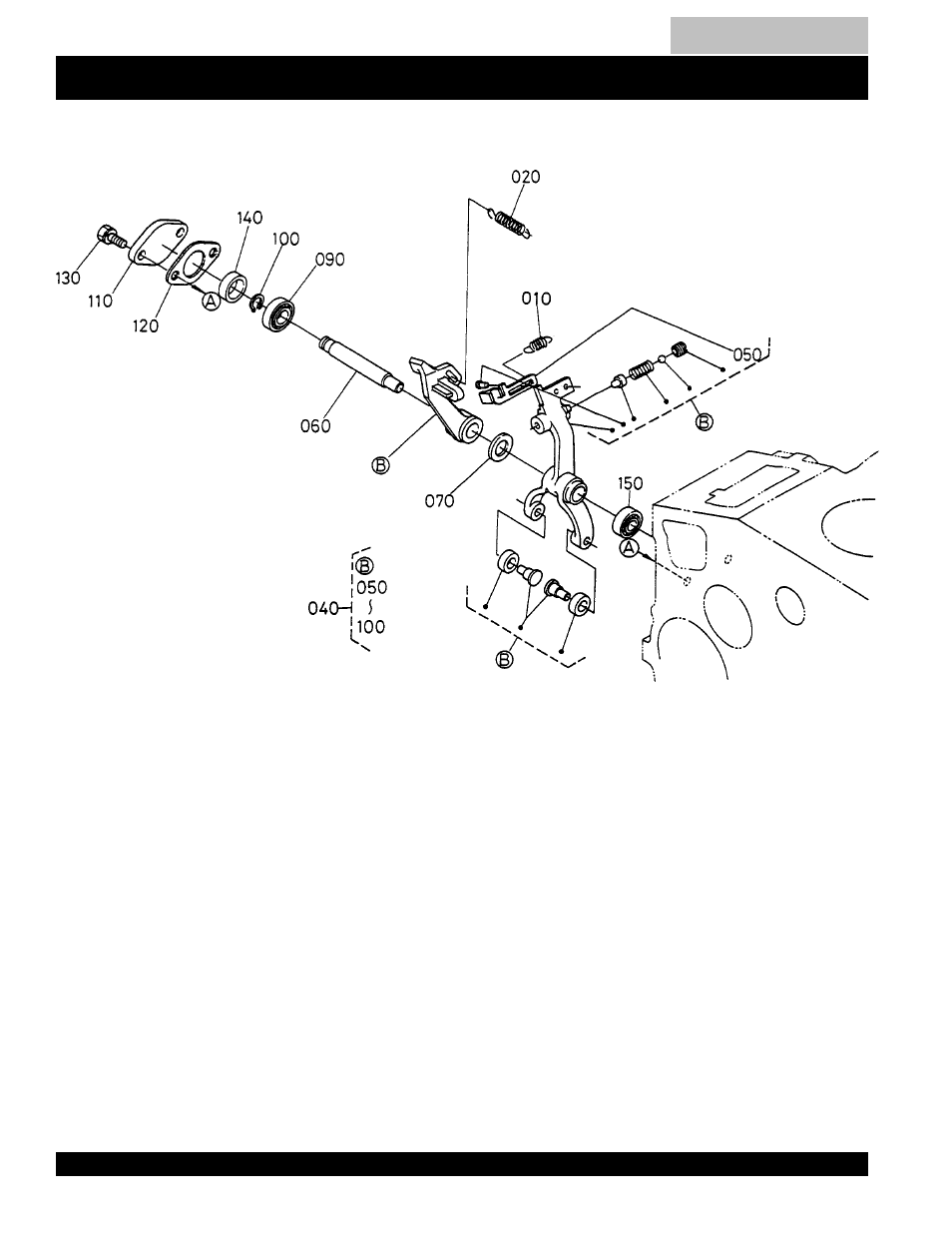 Governor assembly -107, Kubota v1205b --- governor assy | Multiquip MQ Power Duelweld Welder/Ac Generator BLW-400SSW User Manual | Page 106 / 138