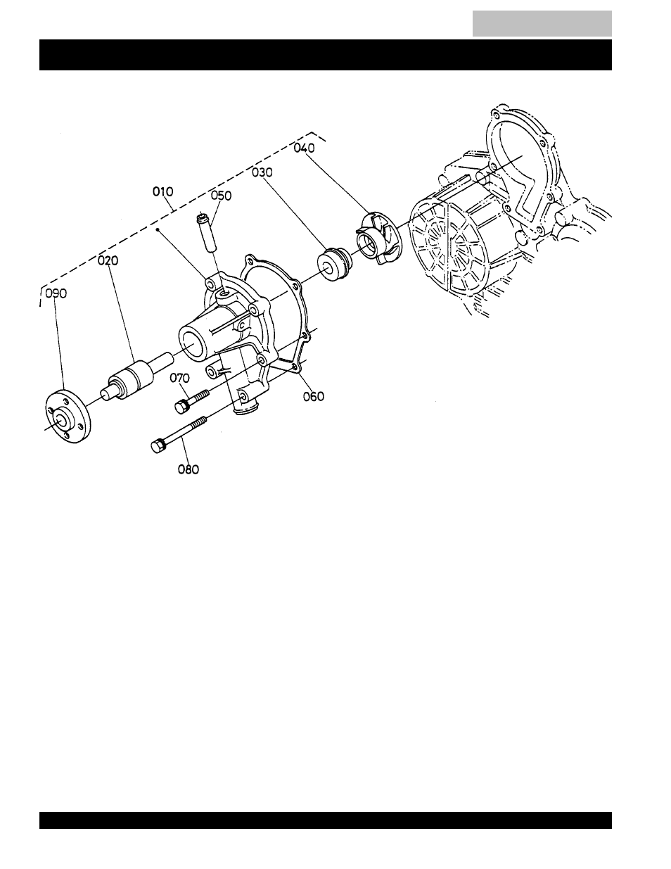 Water pump assembly -115, Kubota v1205b --- water pump assy | Multiquip MQ Power Duelweld Welder/Ac Generator BLW-400SSW User Manual | Page 114 / 138