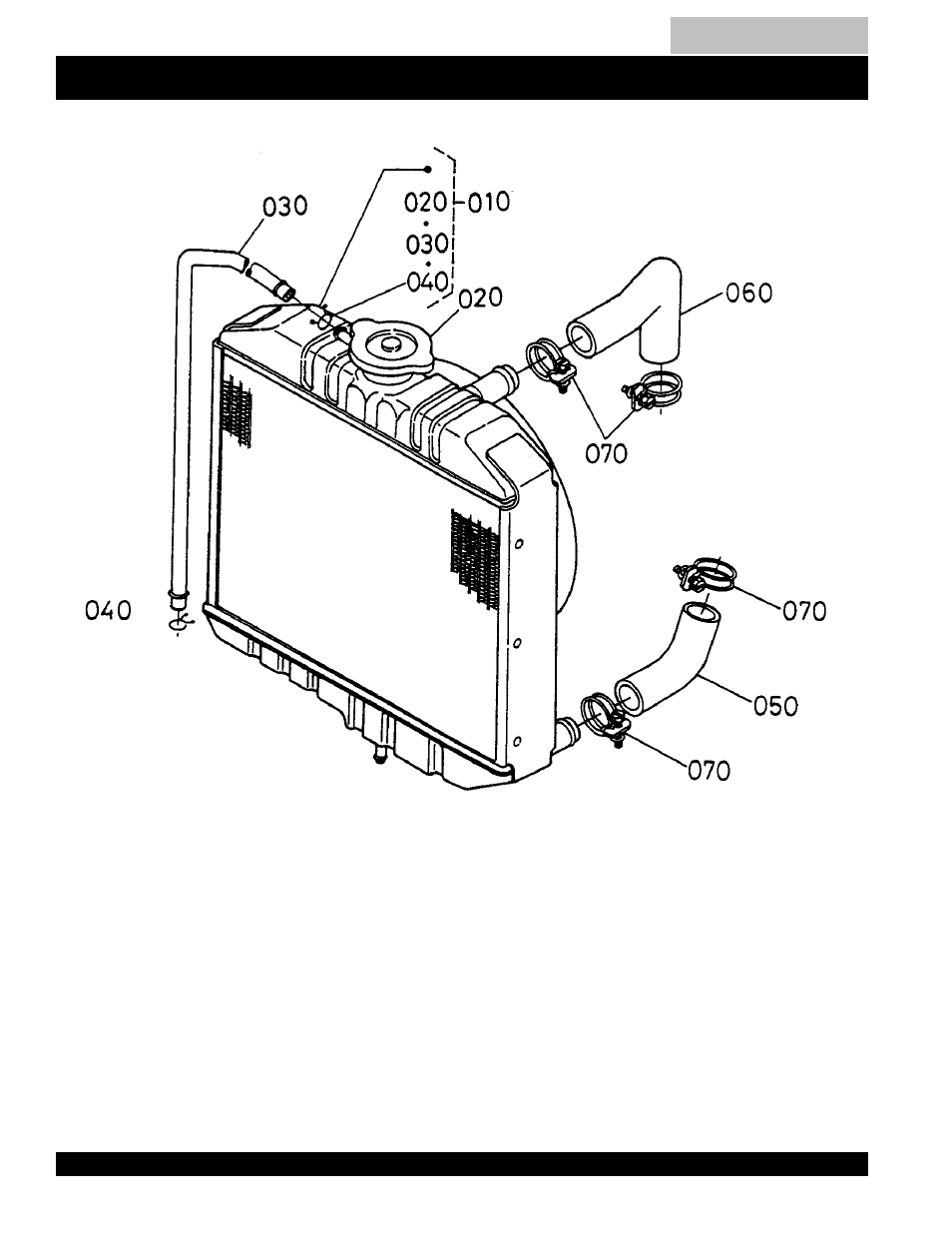 Radiator assembly -119, Kubota v1205b --- radiator assy | Multiquip MQ Power Duelweld Welder/Ac Generator BLW-400SSW User Manual | Page 118 / 138