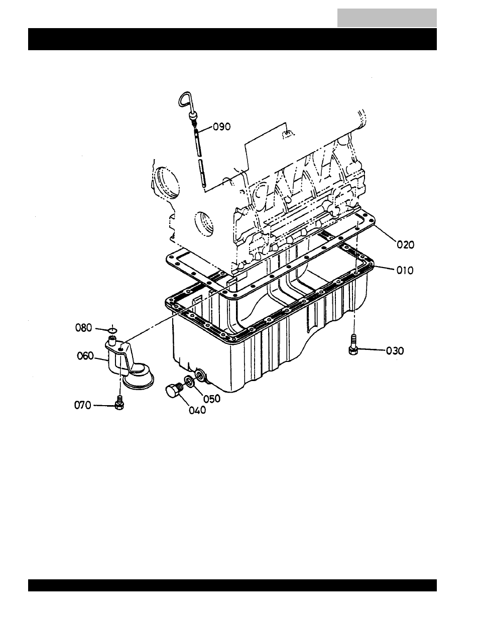 Oil pan assembly -77, Kubota v1205b --- oil pan assy | Multiquip MQ Power Duelweld Welder/Ac Generator BLW-400SSW User Manual | Page 76 / 138