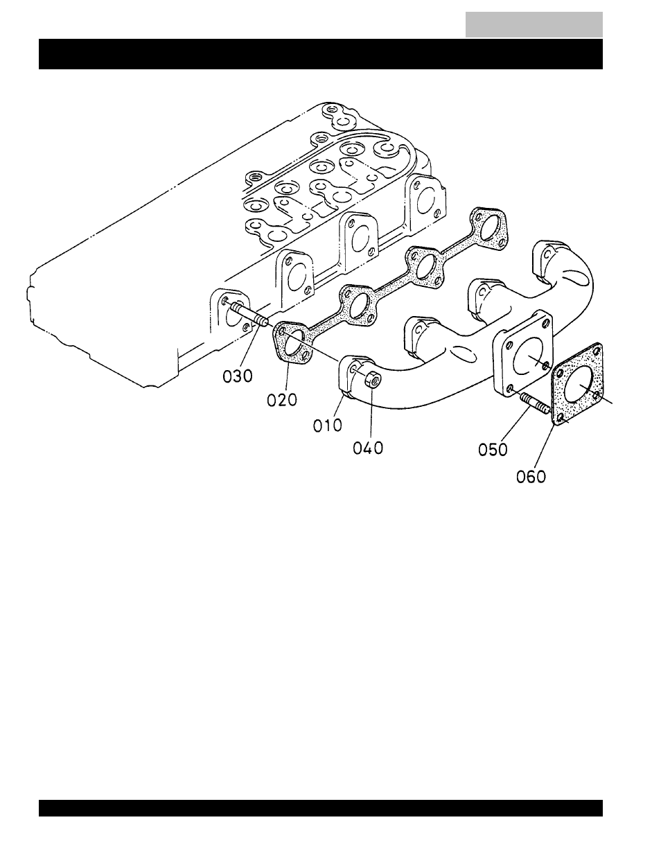 Exhaust manifold assembly -89, Kubota v1205b --- exhaust manifold assy | Multiquip MQ Power Duelweld Welder/Ac Generator BLW-400SSW User Manual | Page 88 / 138