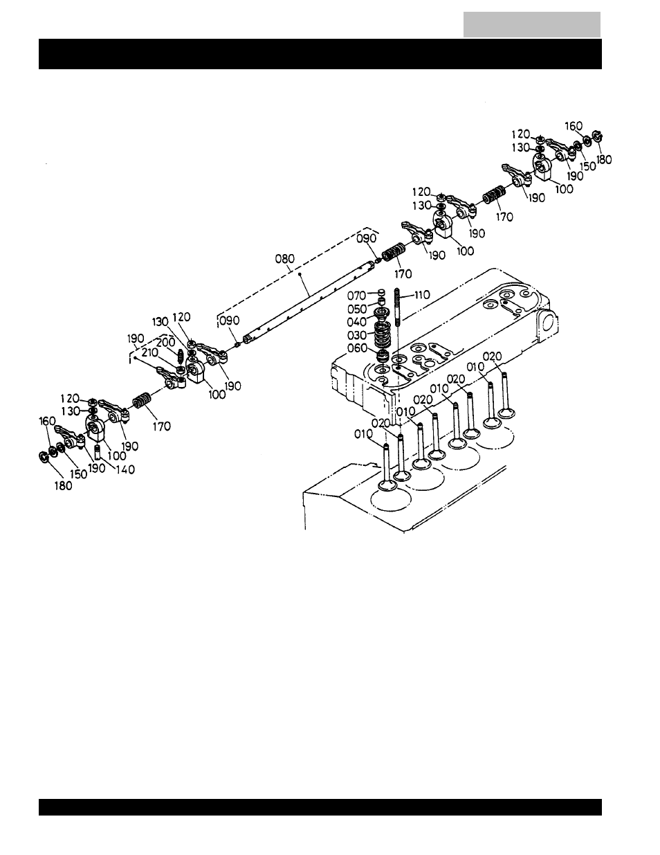 Rocker arm valve assembly -91, Kubota v1205b --- rocker arm valve assy | Multiquip MQ Power Duelweld Welder/Ac Generator BLW-400SSW User Manual | Page 90 / 138