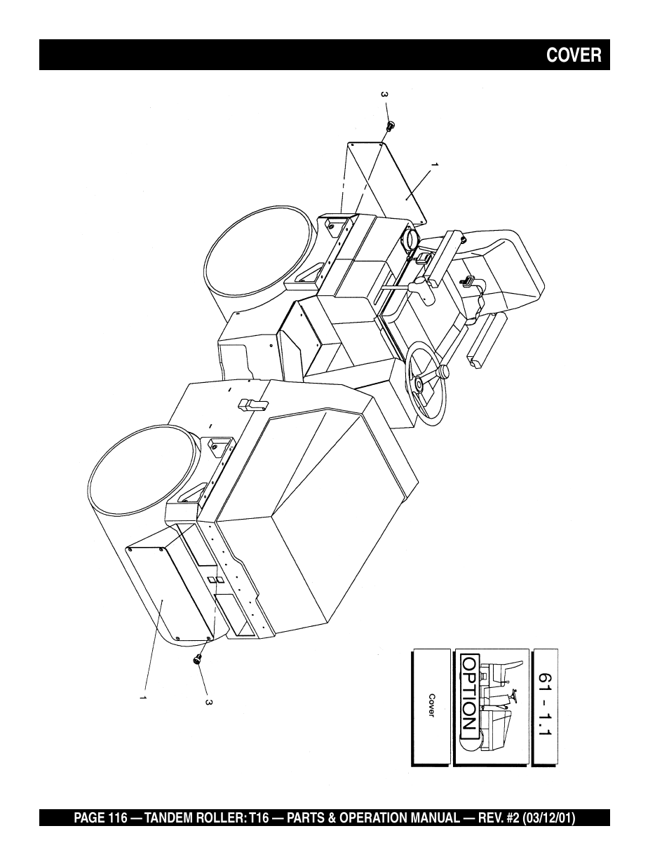 Cover | Multiquip Rammax Tandem Vibratory Roller T16 User Manual | Page 116 / 178