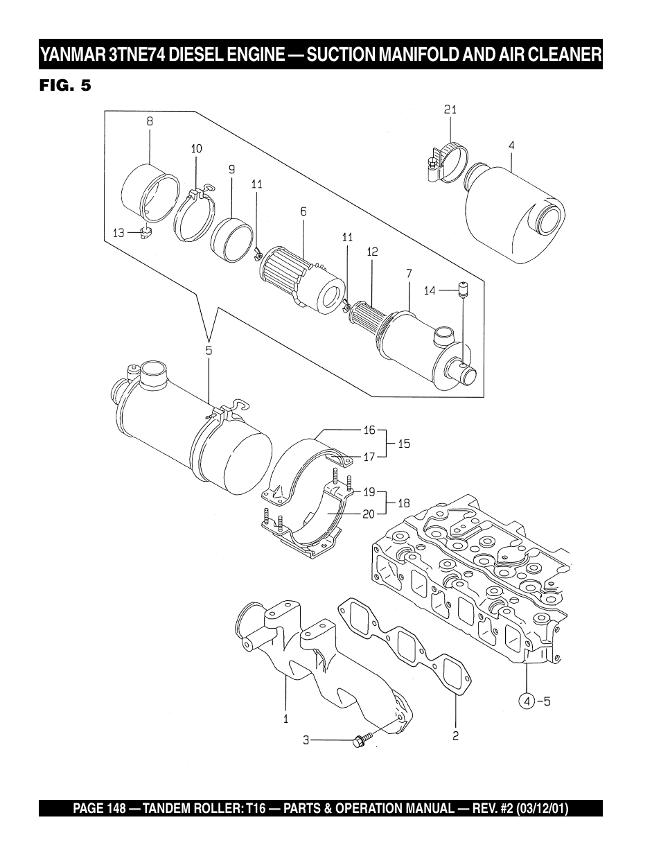 Multiquip Rammax Tandem Vibratory Roller T16 User Manual | Page 148 / 178