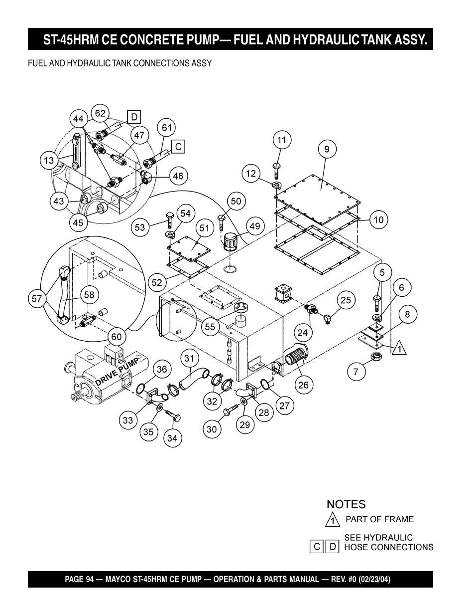 Multiquip Mayco Structural Concrete Pump ST-45HRM CE User Manual | Page 94 / 140