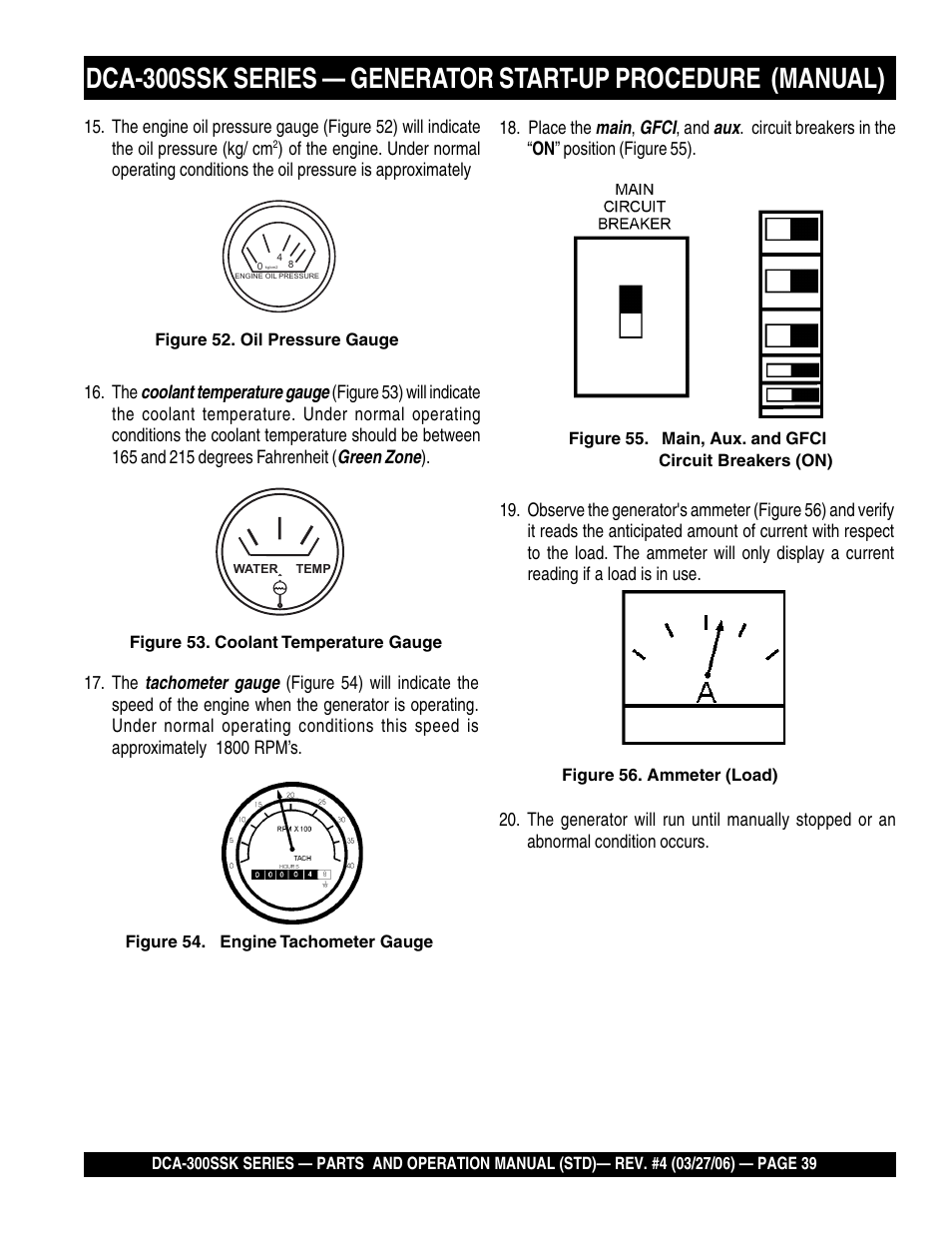 Multiquip MQPower Whisperwatt Series DCA-300SSK User Manual | Page 39 / 122