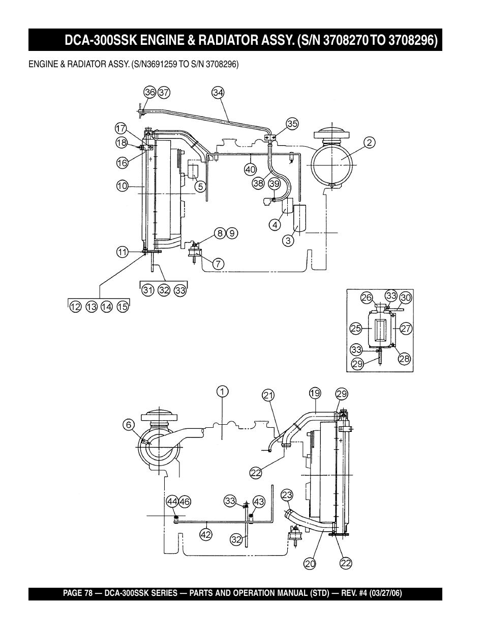 Multiquip MQPower Whisperwatt Series DCA-300SSK User Manual | Page 78 / 122