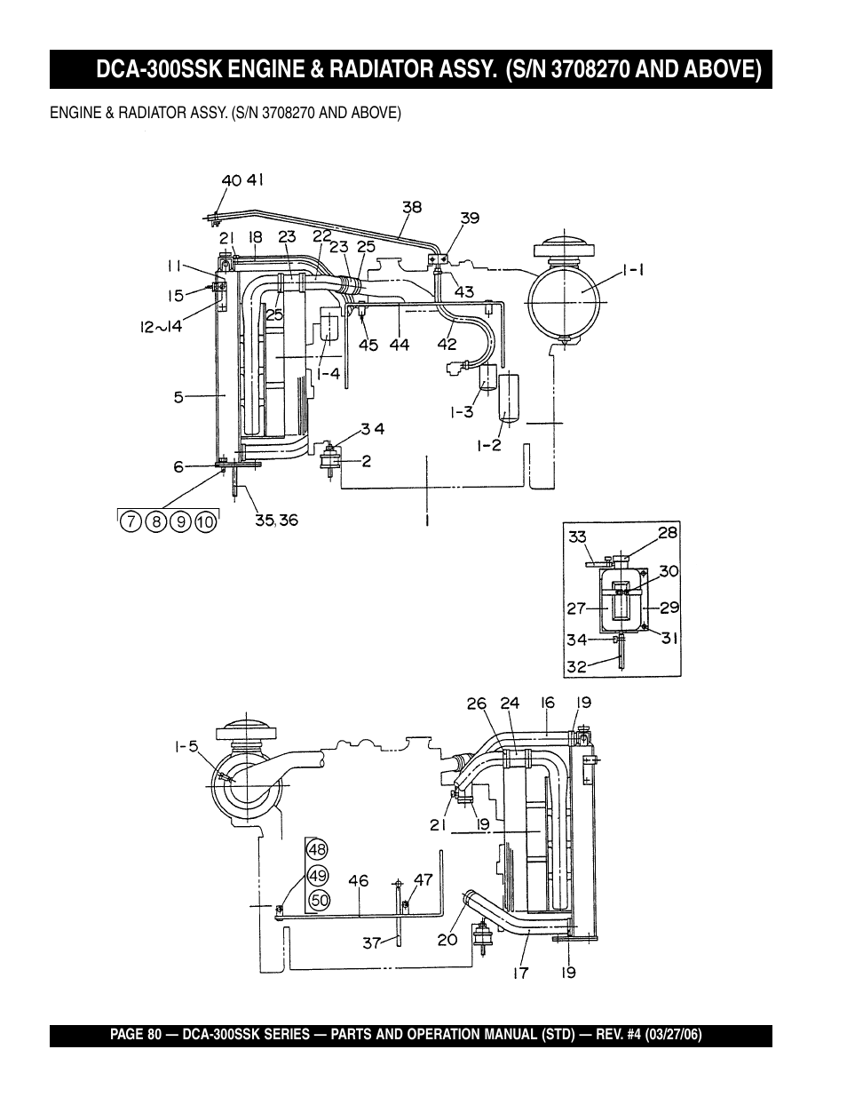 Multiquip MQPower Whisperwatt Series DCA-300SSK User Manual | Page 80 / 122