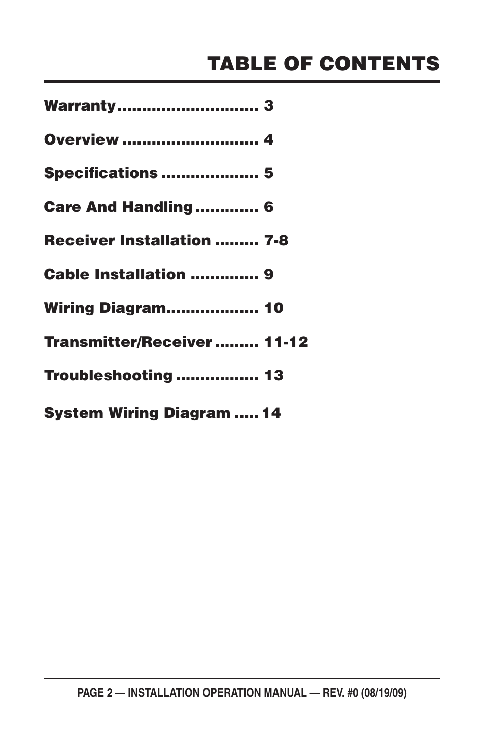 Multiquip Mayco Miratron Wireless Remote Control Radio C30HDG User Manual | Page 2 / 16