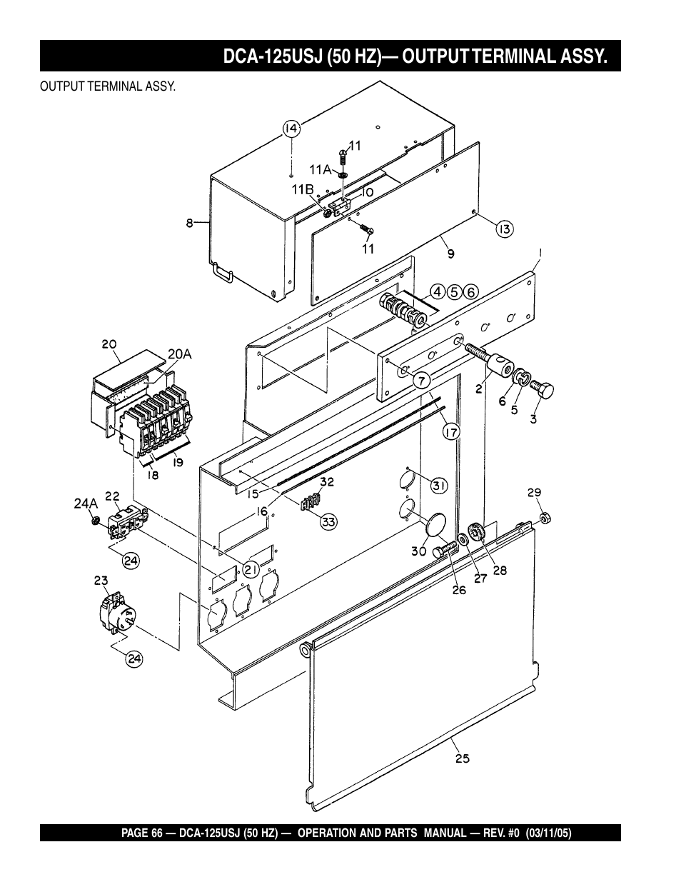 Multiquip MQ Power Ultra-Silent 50 Hz Generator DCA-125USJ User Manual | Page 66 / 86