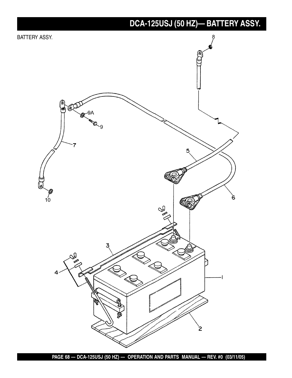 Multiquip MQ Power Ultra-Silent 50 Hz Generator DCA-125USJ User Manual | Page 68 / 86