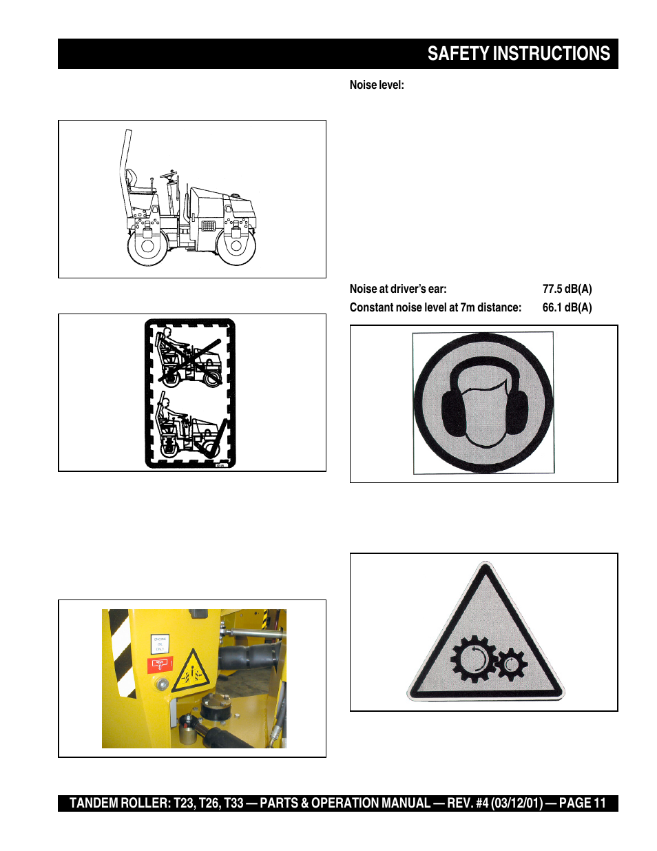 Safety instructions | Multiquip Rammax Tandem Vibratory Roller T23 User Manual | Page 11 / 232