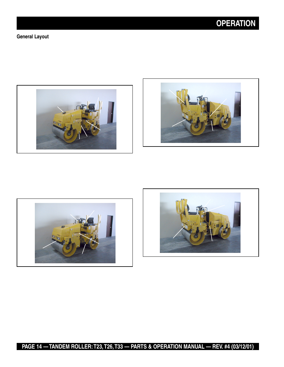 Operation | Multiquip Rammax Tandem Vibratory Roller T23 User Manual | Page 14 / 232