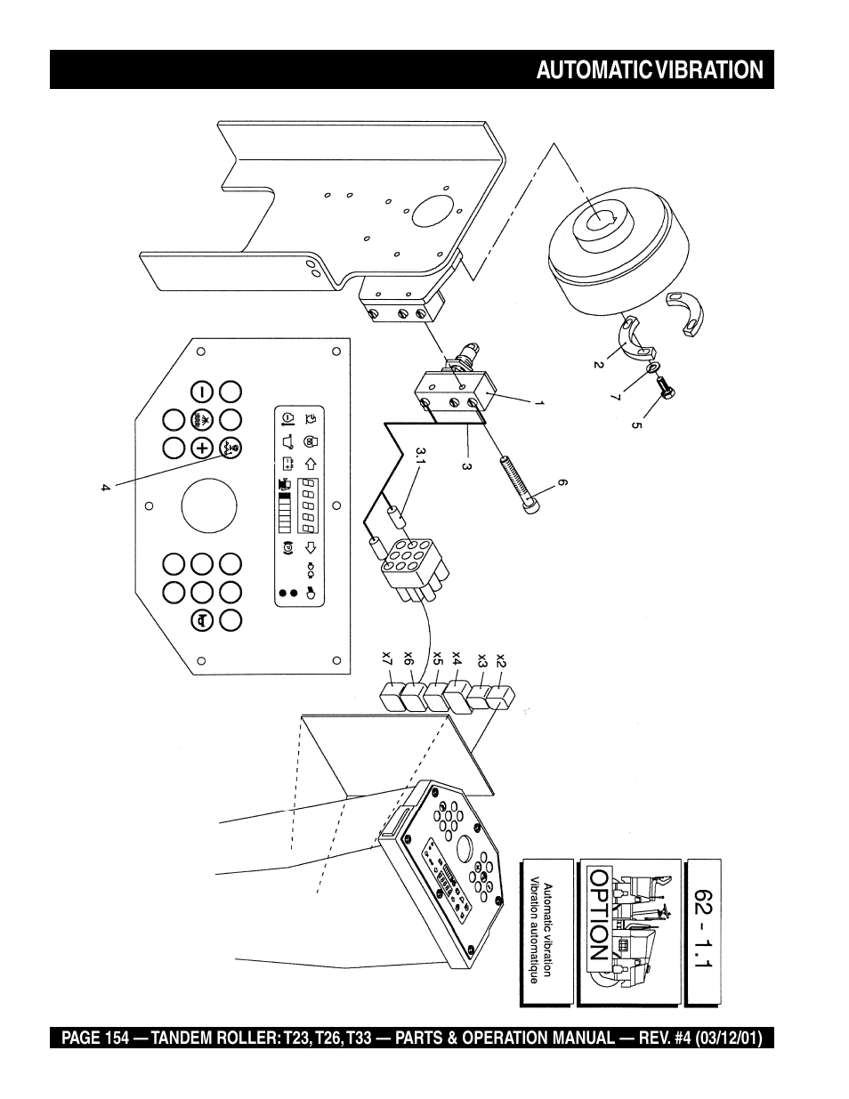 Automatic vibration | Multiquip Rammax Tandem Vibratory Roller T23 User Manual | Page 154 / 232