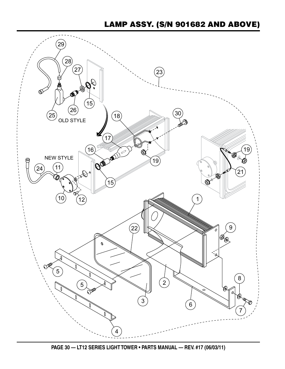 Multiquip Nighthawk Series Dedicated Light Tower LT12D User Manual | Page 30 / 58