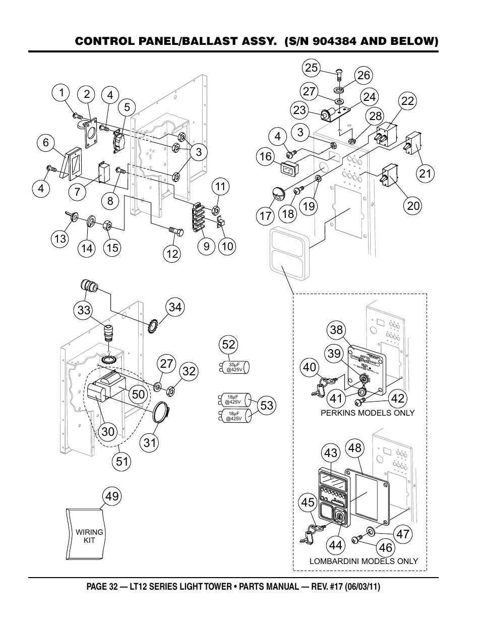 Multiquip Nighthawk Series Dedicated Light Tower LT12D User Manual | Page 32 / 58