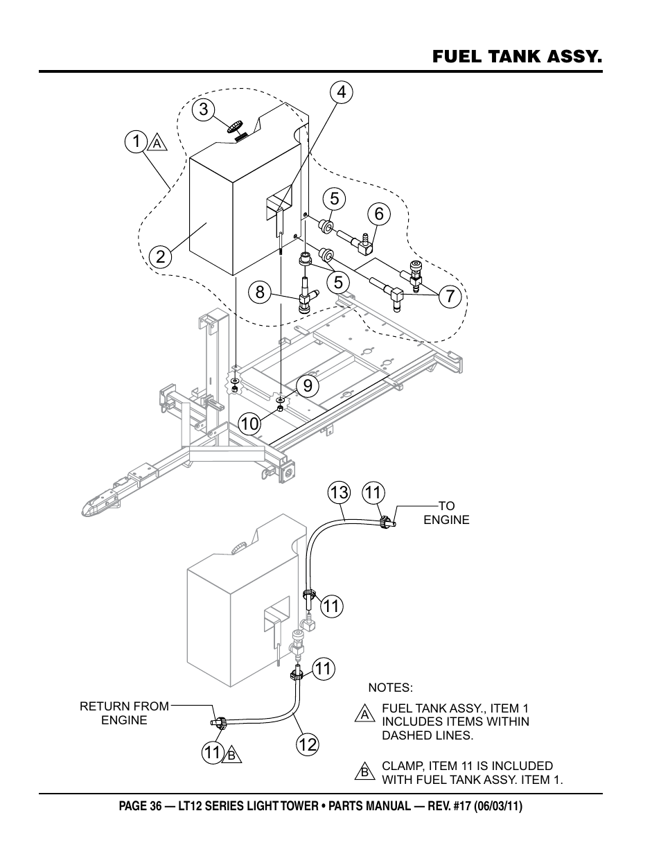 Multiquip Nighthawk Series Dedicated Light Tower LT12D User Manual | Page 36 / 58