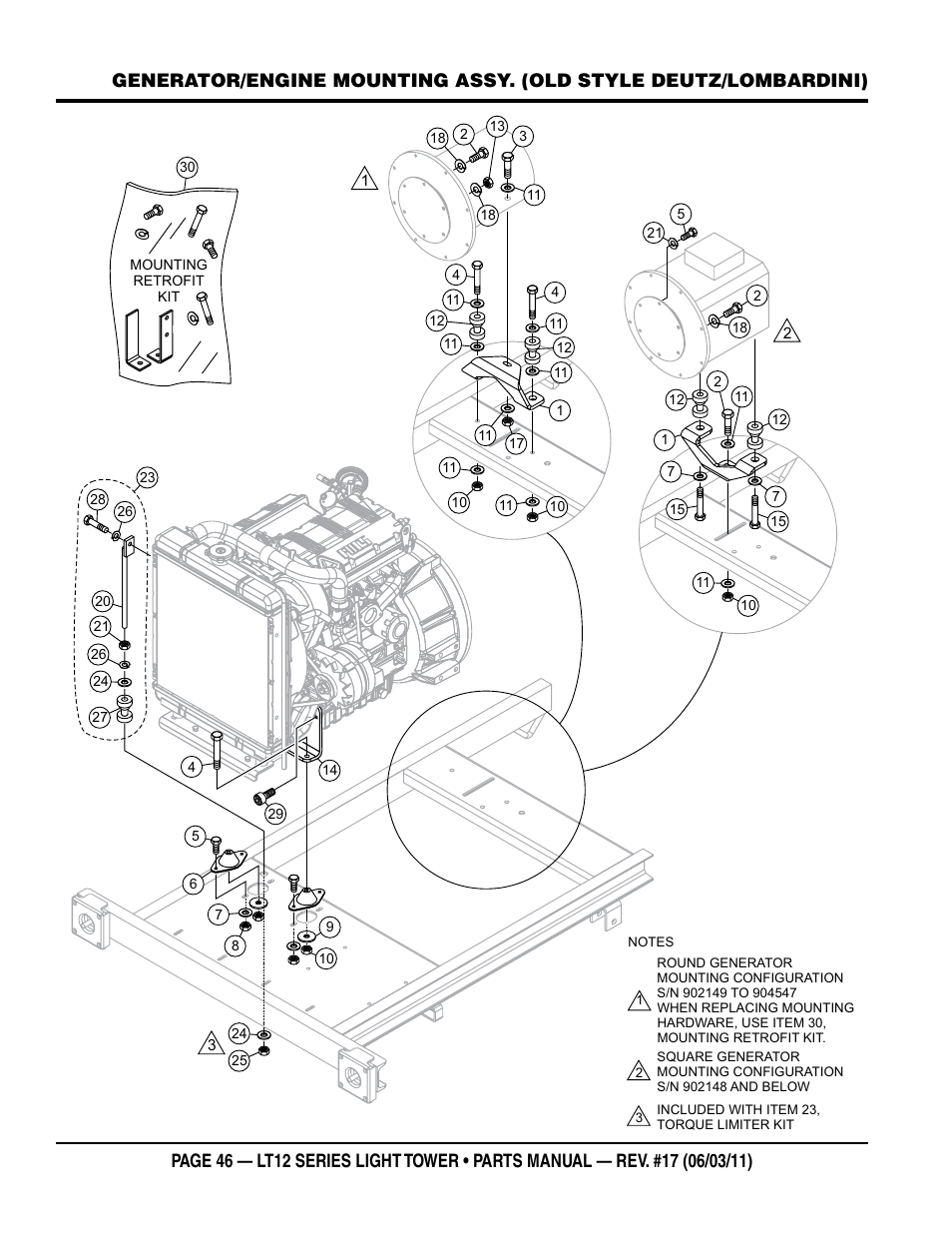 Multiquip Nighthawk Series Dedicated Light Tower LT12D User Manual | Page 46 / 58