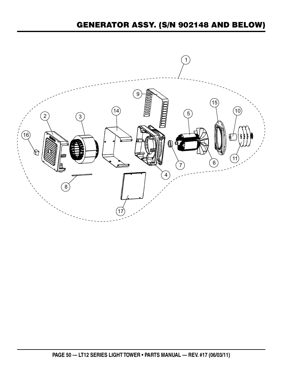 Multiquip Nighthawk Series Dedicated Light Tower LT12D User Manual | Page 50 / 58