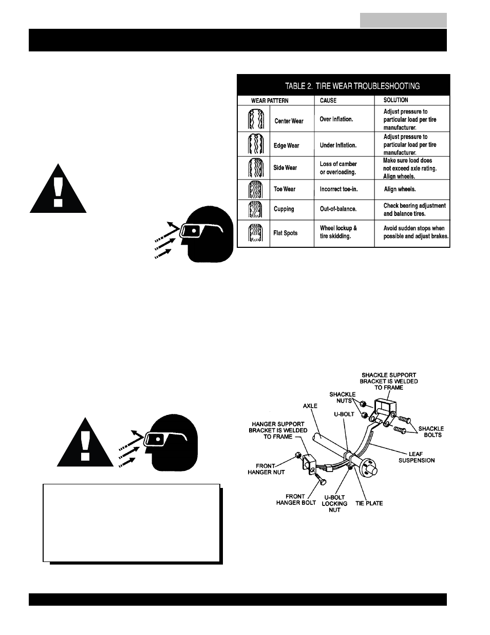 Caution, Dca-220ssk — trailer safety guidelines | Multiquip MQ Power Whisperwatt Generator DCA-220SSK User Manual | Page 16 / 160