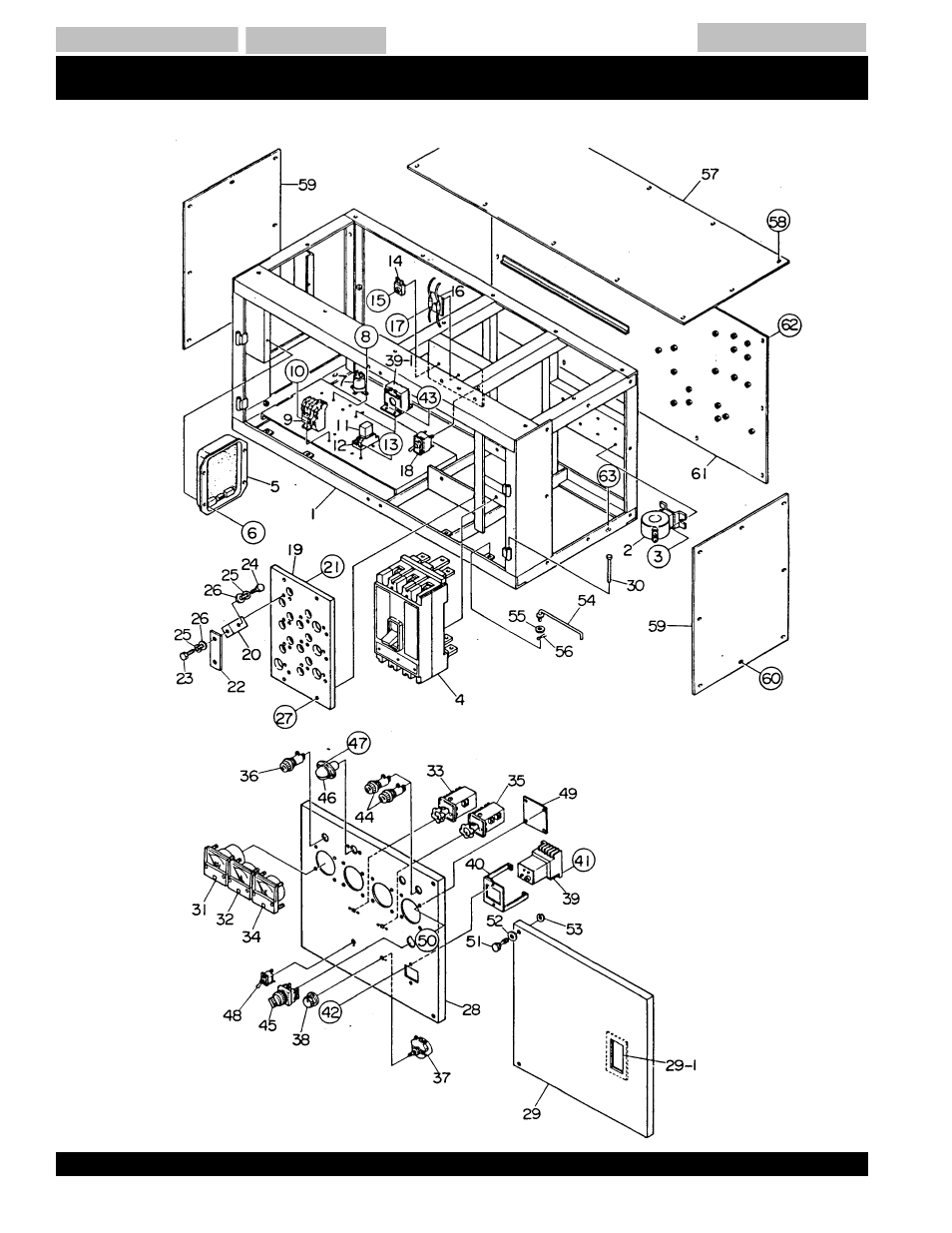 Dca-220ssk — control box and panel assy | Multiquip MQ Power Whisperwatt Generator DCA-220SSK User Manual | Page 80 / 160