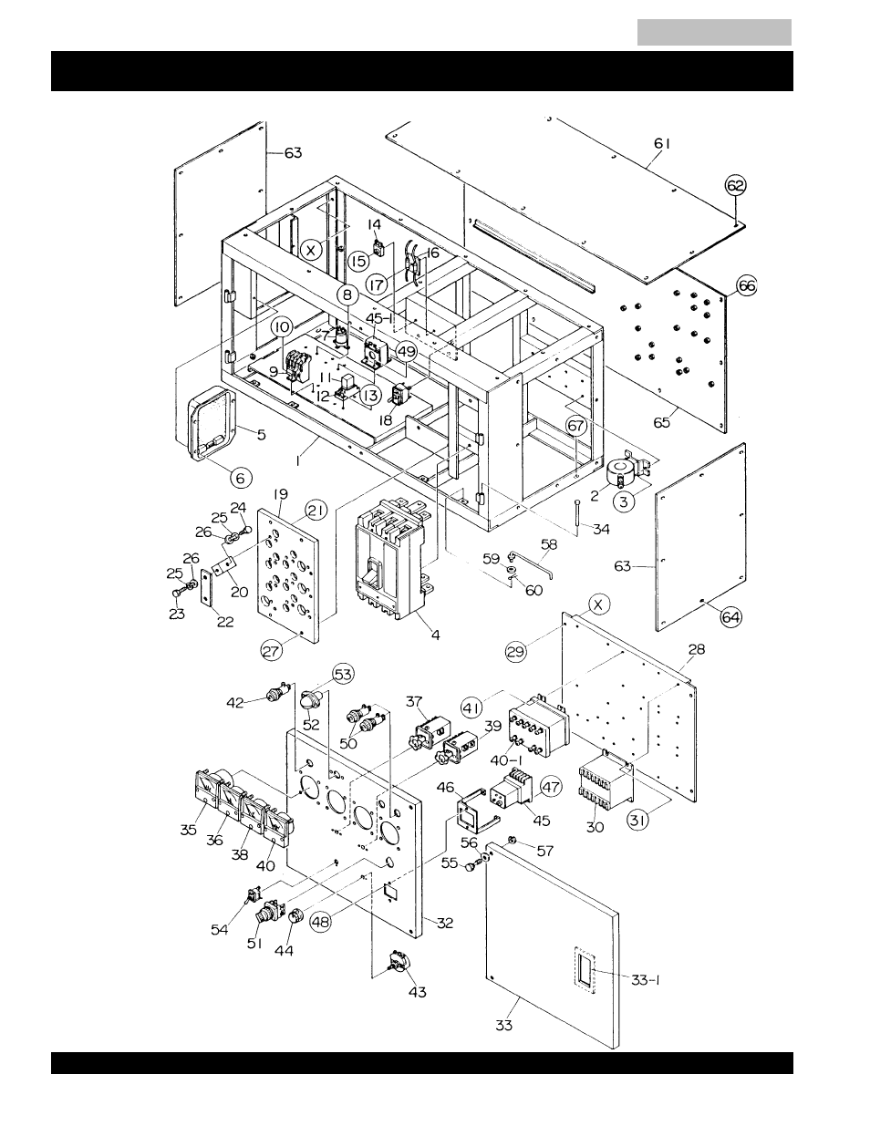 Dca-220ssk — control box assy. (optional parts) | Multiquip MQ Power Whisperwatt Generator DCA-220SSK User Manual | Page 84 / 160