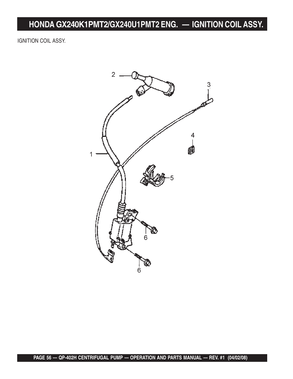 Multiquip MQ Multiquip Centrifugal Pump qp-402h User Manual | Page 56 / 70