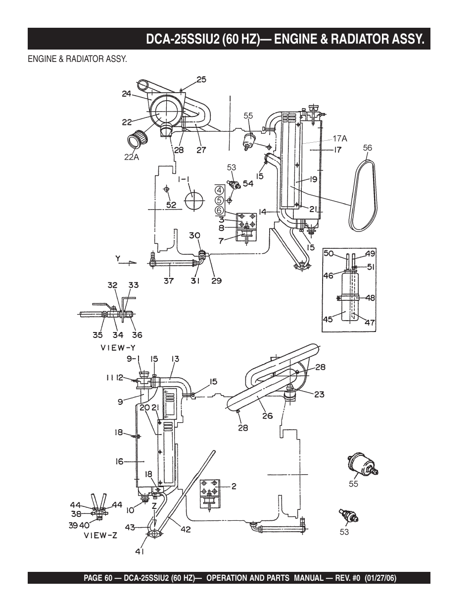 Multiquip MQ Power Whisperwatt 60 Hz Generator DCA-25SSIU2 User Manual | Page 60 / 82