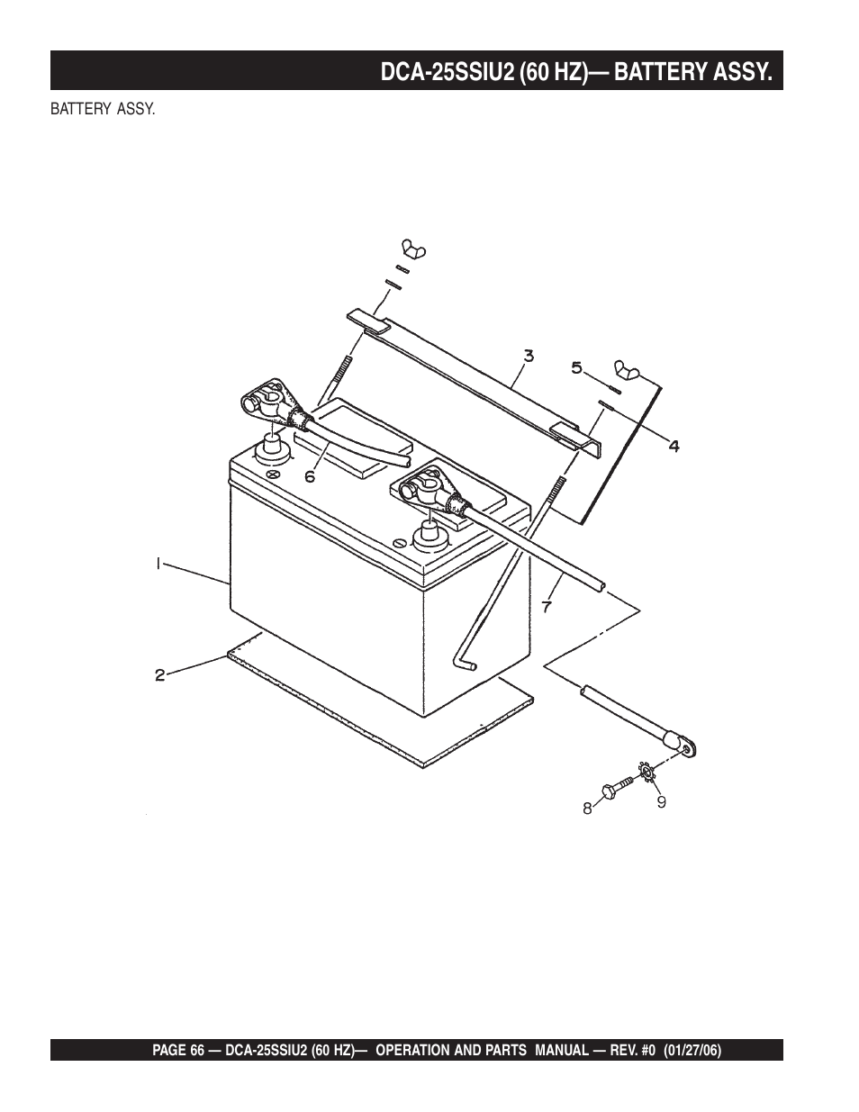Multiquip MQ Power Whisperwatt 60 Hz Generator DCA-25SSIU2 User Manual | Page 66 / 82