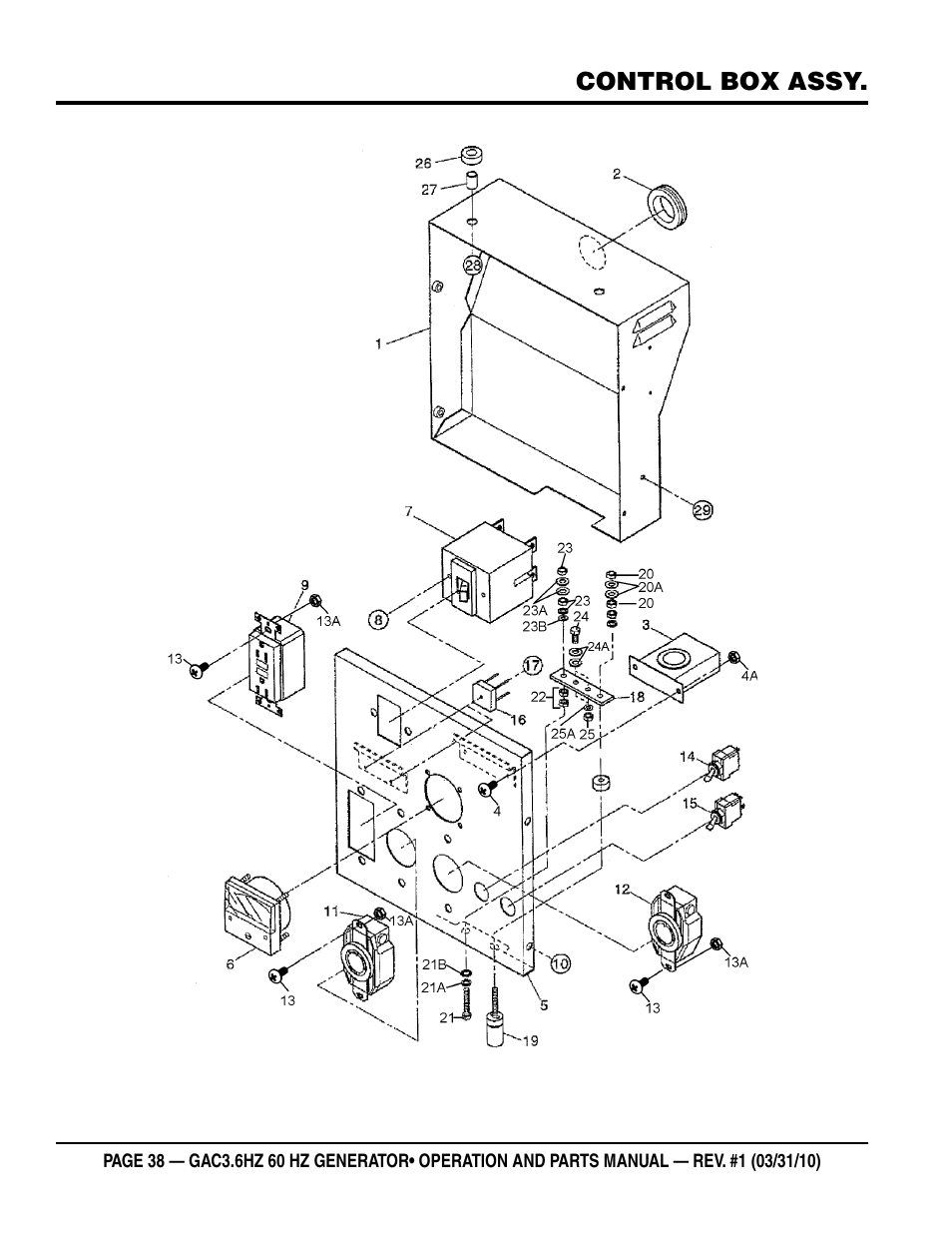 Multiquip Portable Generator GAC3.6HZ User Manual | Page 38 / 82