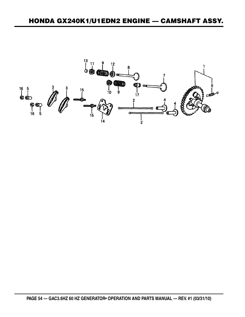 Multiquip Portable Generator GAC3.6HZ User Manual | Page 54 / 82