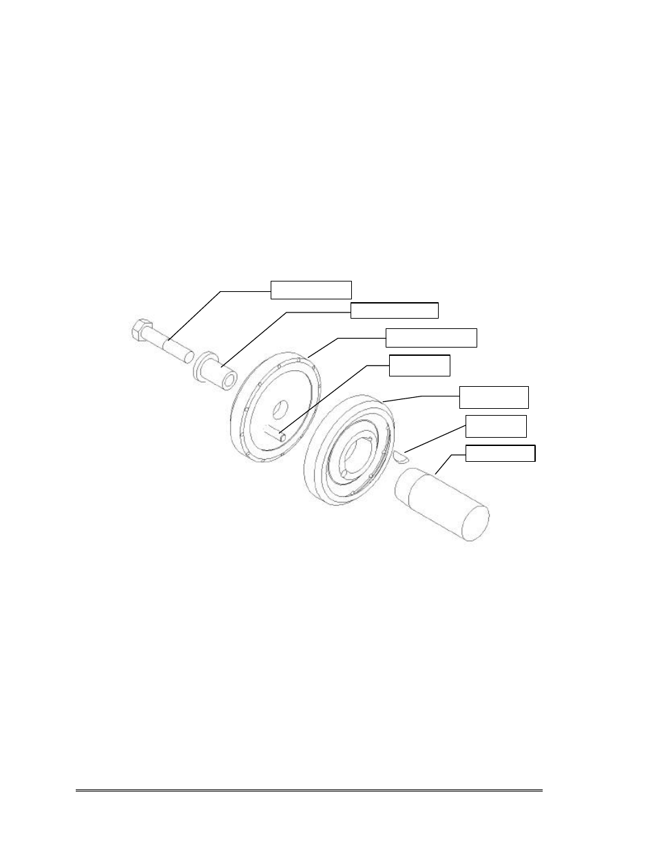 Installing the inner blade collar | Multiquip Concrete Saw SP-6457 TD User Manual | Page 50 / 69