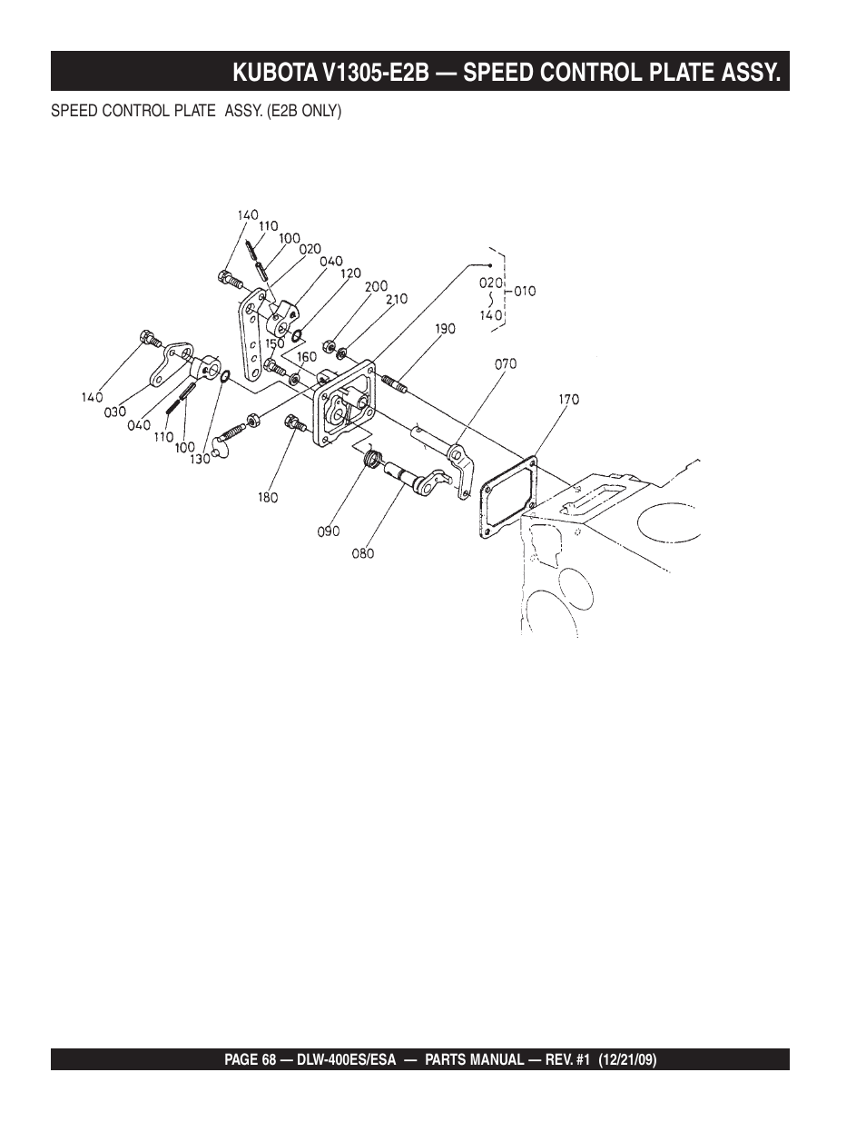 Multiquip Welder/Generator DLW-400ES User Manual | Page 68 / 116