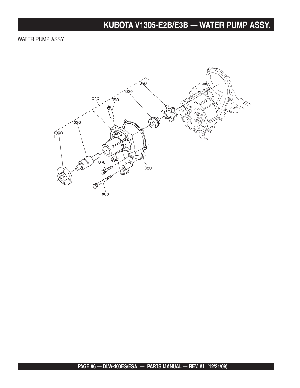 Multiquip Welder/Generator DLW-400ES User Manual | Page 96 / 116