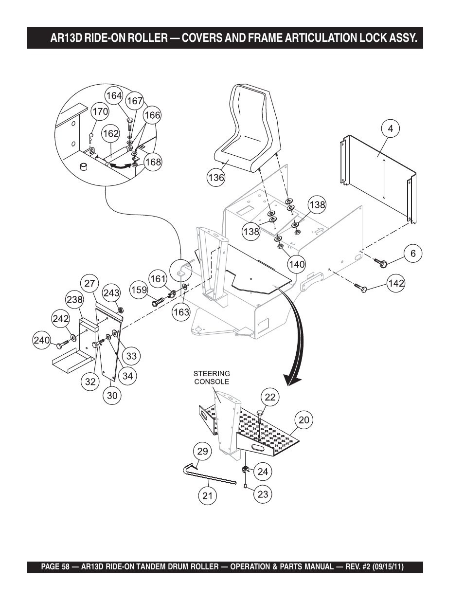 Multiquip RIDE-ON TANDEM DRUM ROLLER AR13D User Manual | Page 58 / 92