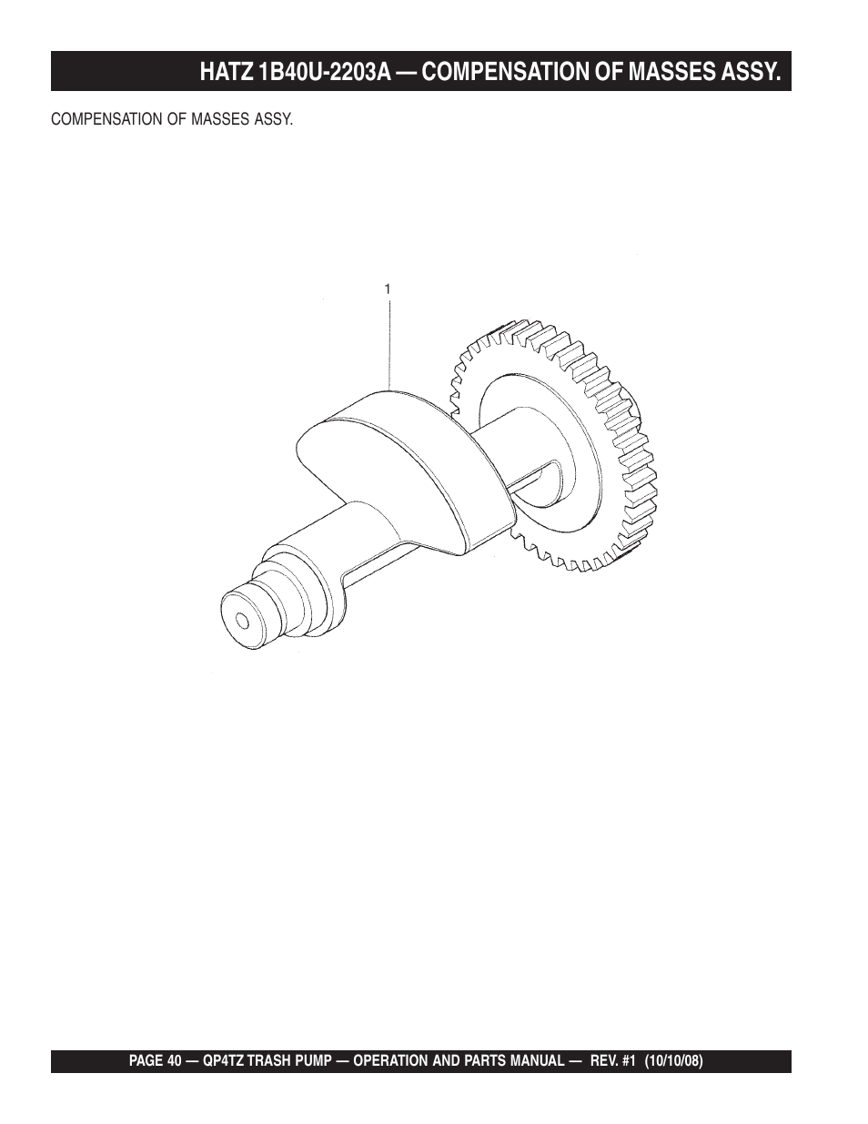 Multiquip Trash Pump QP4TZ User Manual | Page 40 / 92