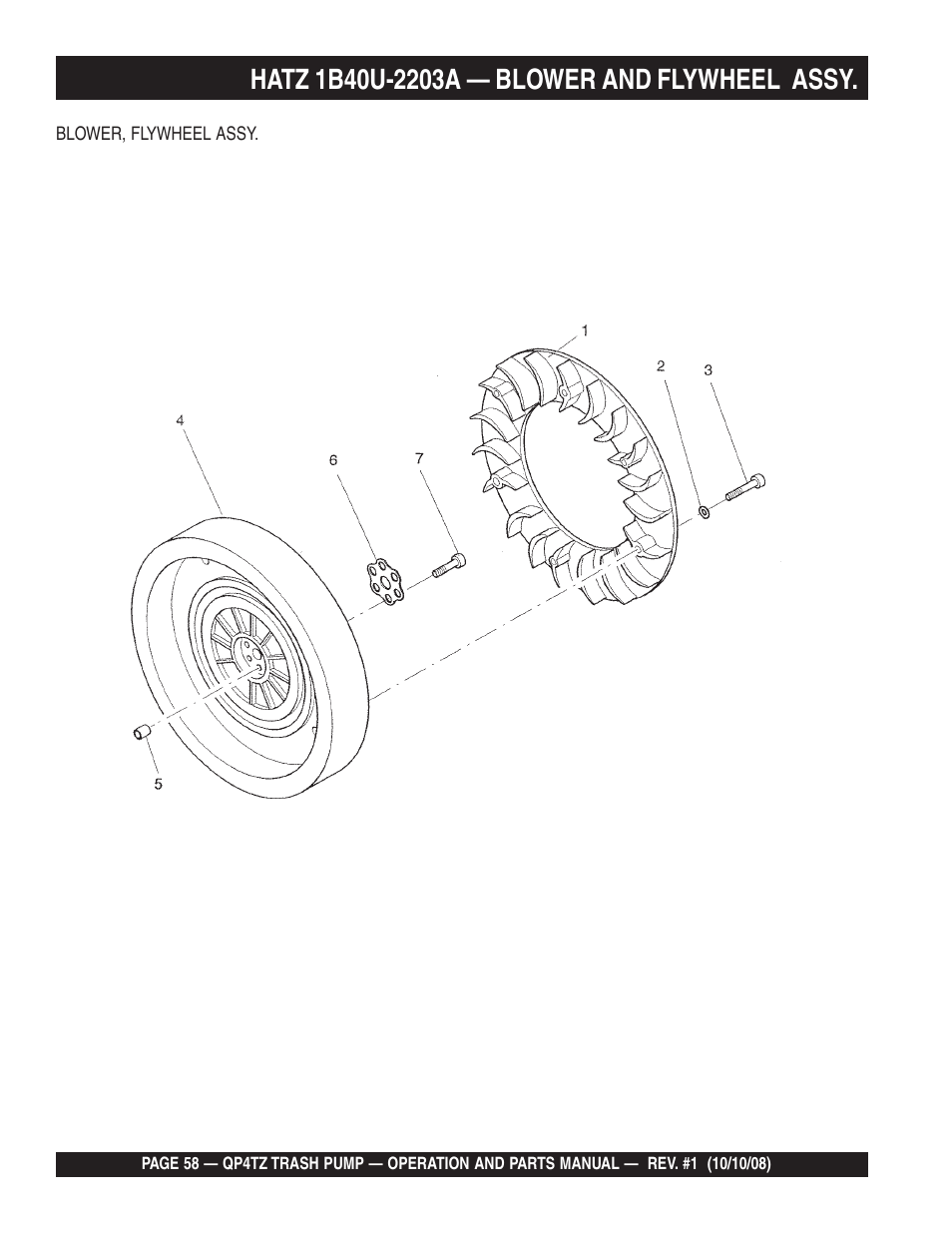 Multiquip Trash Pump QP4TZ User Manual | Page 58 / 92