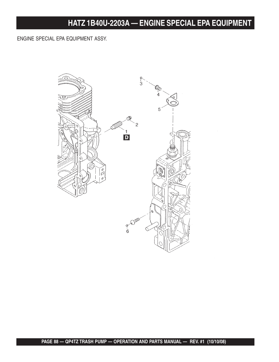 Multiquip Trash Pump QP4TZ User Manual | Page 88 / 92