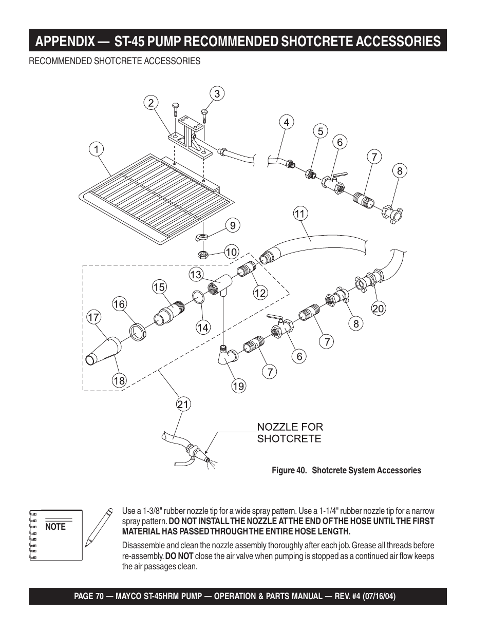 Multiquip SCRUCTURAL CONCRETE PUMP ST-45HRM User Manual | Page 70 / 132